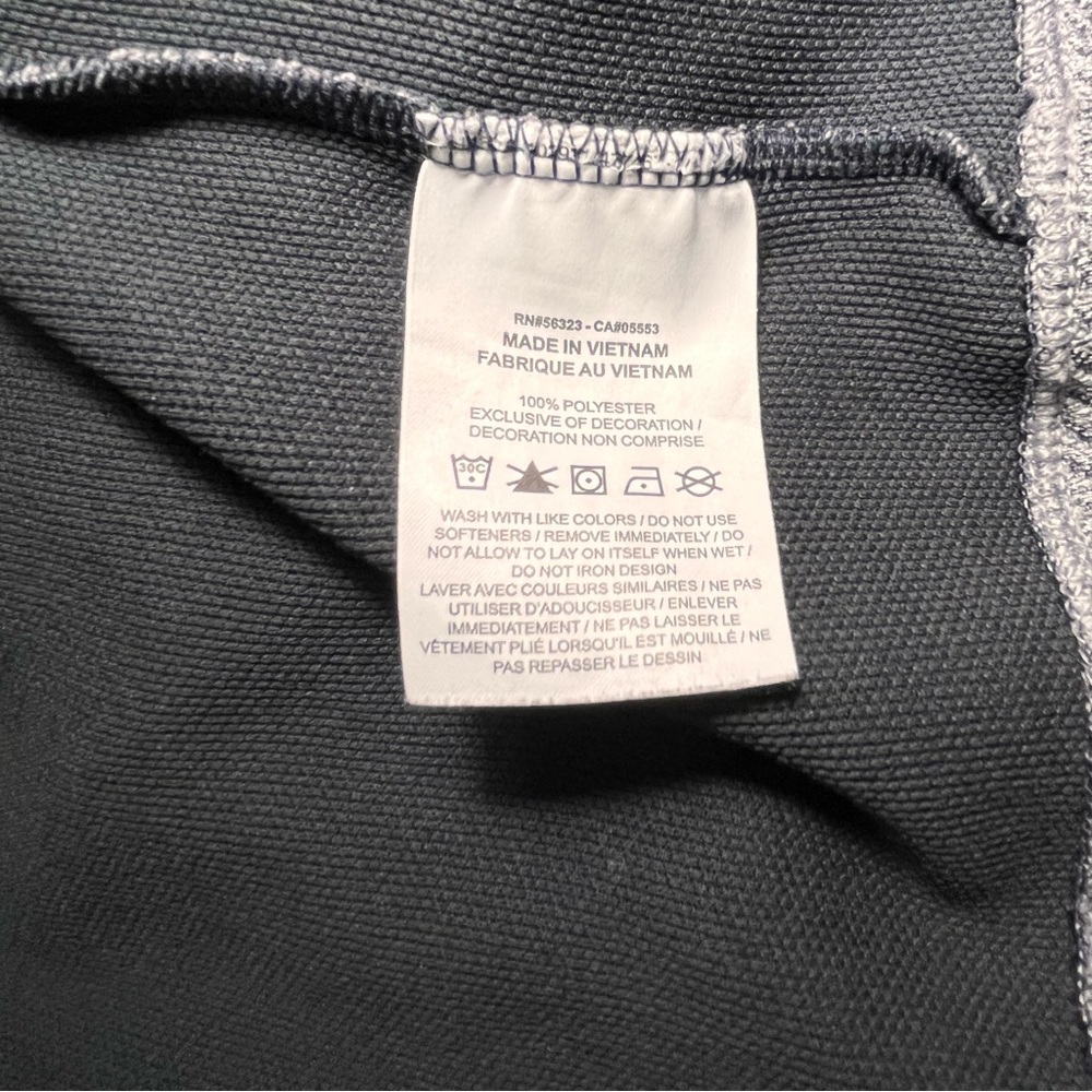Nike Dri Fit Men's Gray Quarter-Zip Sweater M - Picture 7 of 7
